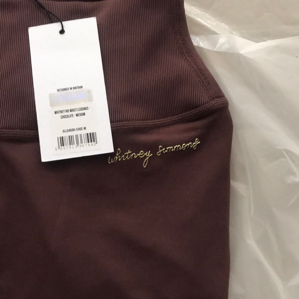 Gymshark x Whitney Simmons Rib Waist Leggings